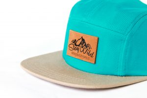 Teal stay wild hat