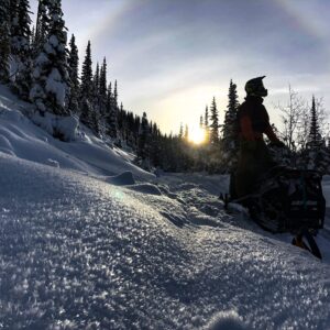 backcountry sledding